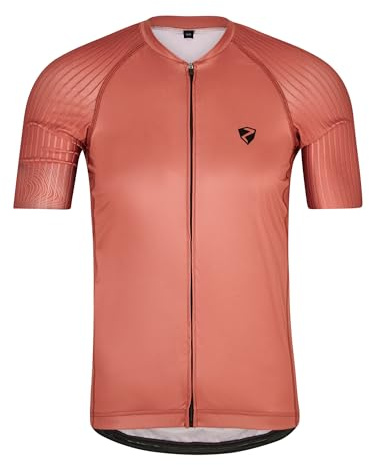 Ziener Herren NEARO Fahrradtrikot/Radtrikot - Mountainbike|Rennrad - atmungsaktiv,schnelltrocknend,elastisch,Kurzarm, Chestnut, 46