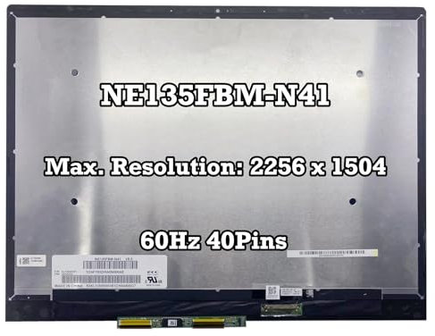 toplcdled 100% sRGB NE135FBM-N41 2256×1504 40Pins 60Hz LCD Touch Screen Assembly for Acer Chromebook Spin 713 CP713-2W N19Q5