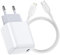 20W USB C Ladegerät und Ladekabel für iPhone 14/13/12/11/Pro Max/X/XR/XS/8P/i Pad-Weiß,i Pad Netzteil Netzstecker mit Lightning Kabel Ladeadapter Power Adapter,Schnellladekabel Schnellladegerät
