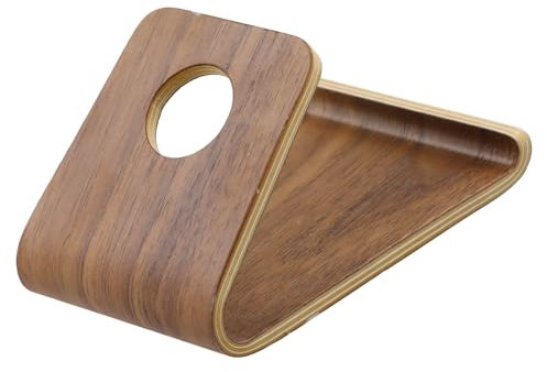 Supporto per Cellulare in Legno, Supporto Smartphone Universale da Tavolo, Stand Telefono in Legno, Dock da Tavolo del Supporto del Telefono