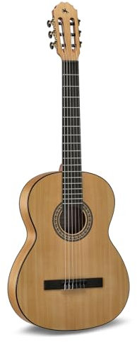 LUTHIER MANUEL RODRÍGUEZ Guitarra flamenca regular Caballero Principio - Tapa de abeto macizo - Fondo y aros de agathis - CA-PM F
