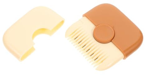 NIYANGLE Manueller Spliss Trimmerkamm 2-in-1 Haartrimmer Aus Kunststoff Und Edelstahl Kompakt Tragbarer Haarschneider Für Frauen Und Mädchen Spliss Haarpflege Zubehör