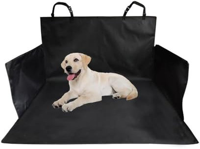 TVVXIO Kofferraumschutz Hund, für Renault Arkana | Captur 2 | Clio 5 | Zoe 2020-2024 2025 wasserabweisend pflegeleicht, Schwarze Kofferraummatte mit Ladekantenschutz