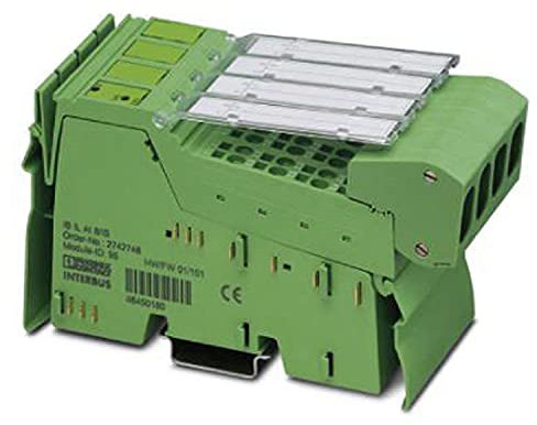 PHOENIX CONTACT IB IL AI 8/IS-PAC Inline, Analogeingabeklemme, Analoge Eingänge 8, 0 mA 20 mA, 4 mA 20 mA, -20 mA 20 mA, 0 mA 40 mA, -40 mA 40 mA, Anschlusstechnik 2-, 3-Leiter