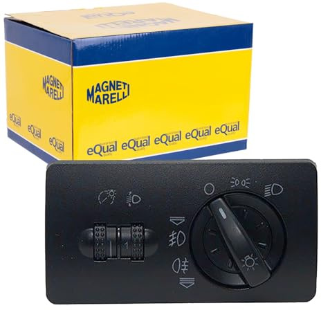 Magneti Marelli 000050998010 Schalter, Hauptlicht | Kompatibel mit: SKODA FABIA I, FABIA I Combi, FABIA I Stufenheck