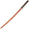 DEPICE Bokken Roteiche mit Seilwicklung - 600 g / 101 cm - Iaido Aikido Schwert, natur