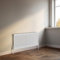 NRG 600 X 1460 mm Gloss White 2 Column Radiators Horizontal Central Heating Cast Iron Rads for Bathroom Living Room and Kitchen