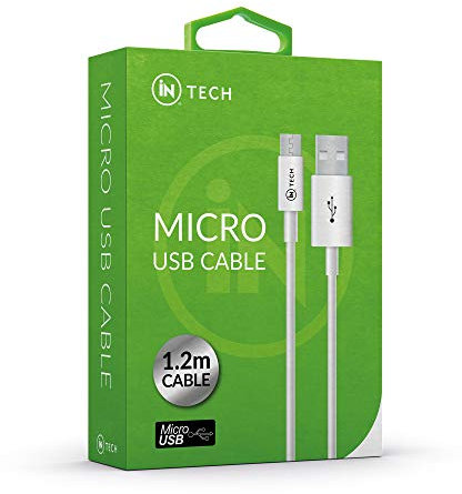 iN TECH Micro USB Cable, White