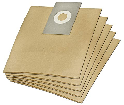 Sac d'aspirateur Invest - Lot de 10 - Compatible Kärcher T 101, T 111, T 151, 6.904-060 - Papier - Résistant à la déchirure