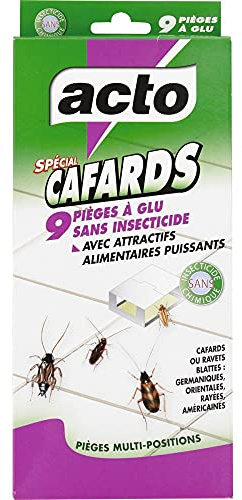 ACTO | PIÈGES SPÉCIAL CAFARDS | Contre les blattes, cafards ou ravets | ACAF4