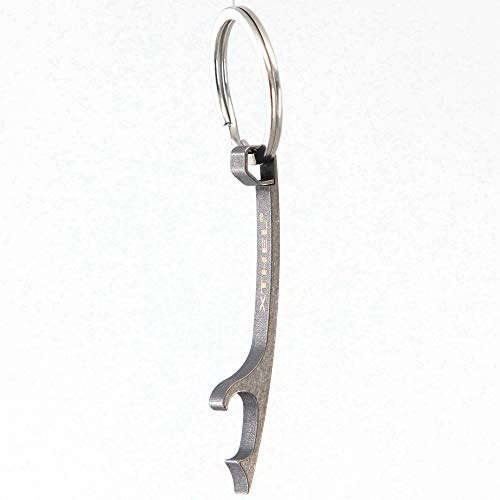 Sponsored Ad Xthel Titanium Keychain Beer Bottle Opener with Stainless Steel Key Rings (XKBO-800)