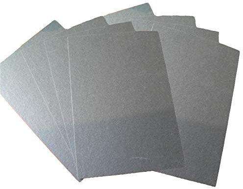 Forno Microonde Fogli Mica Protezione Domestica Microonde Accessorio Riparazione Coperture Piastra Sostituzione Foglio Mica Lastre Accessorio Di Riparazione Di Ricambio Per Forno Microonde (10 Pezzi)