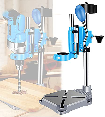 LXX Drill Press, Drill Press Stand for Hand Drill, Drill Press Bench Top Stand for Rotary Tool Universal Bench Clamp Support Tool for Drill Workbench Repair