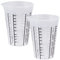 keeeper 2x Jarra Medidora para Pequeñas Cantidades, Con Cono Medidor Interno, 250 ml, Mario, Transparente/Negro