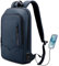 HEROIC KNIGHT Laptop Rucksack Herren Leicht Business Rucksack mit USB-Anschluss Wasserdichter Rucksack Herren Schulrucksack jungen 17,3 Zoll Laptop Backpack für Schule Arbeit Uni Reisen-Blau