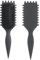 EIHI Lockenbürste,Curly Hair Brush,Locken Bürste Define Styling,Curl Defining Brush,Haarbürste Zum Entwirren Für Frauen(Schwarz)