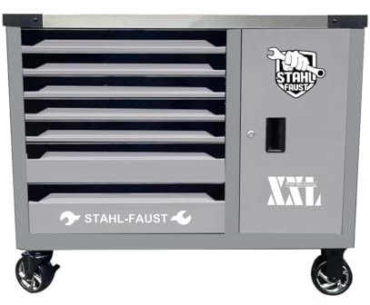 Stahl-Faust Carrello portautensili professionale XXL con molti attrezzi