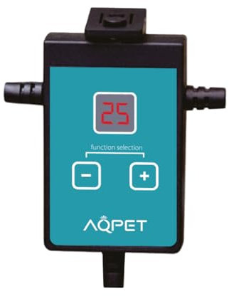 AQPET FROSTLINE Termostato Digitale per Ventole di Raffreddamento Acquario Regolazione Temperatura Acqua | Display Intuitivo