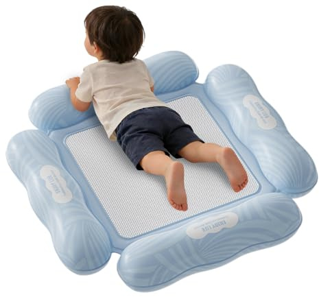 Wiboie Chaise de piscine gonflable, étanche, portable, confortable, chaise longue de piscine, hamac d'eau – pour plage, hôtel, parcs, arrière-cour, rivières