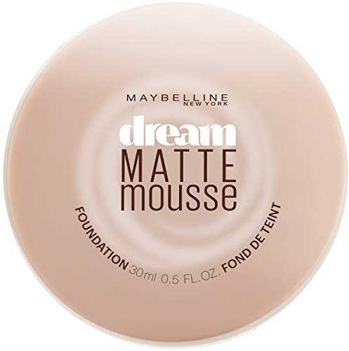 Maybelline New York Dream Matte Mousse Foundation, Creamy Natural, 0.64 Oz