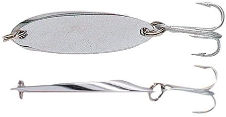 Zebco Laxus Blinker, Silber, 3,5 cm