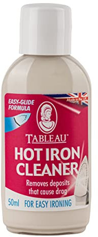 Tableau Hot Iron Cleaner, Removes Sticky Deposits for Better Ironing, 50ml