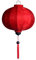 Lampionsenzo Chinesische Lampion Rund Rot by