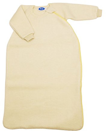 Reiff - Fleeceschlafsack mit Arm 62/68 in Natur - erstellt von Wollbody®