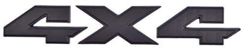 Aimoll RAM 4x4 emblems Nameplate for 3D Decals stickers fit Dodge 1500 2500 3500 2013-2018. (Matte Black)