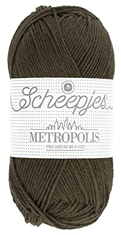 Scheepjes Metropolis 50g - 063 Toronto, Bruin Breien en Haken Garens