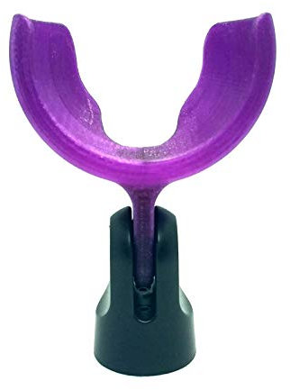 Support de micro Ammo Clip 520 pour micro pour harmonica Shure 52DX Green Bullet, Superlux D112C, Peavey H-5C Cherry Bomb et Digital Reference Red Howler (Prune électrique)