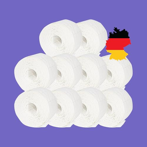ND24 NailDesign® Zelletten Rolle 4x5cm 13-lagig 5000er Pack – Flusenfreie und Fusselfreie Zelettenrolle für Nägel – Tupfer für Maniküre und Modellage für perfekte Ergebnisse – ideales Gelnägel Zubehör