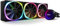 NZXT Kraken X73 RGB 360mm - RL-KRX73-R1 - AIO RGB CPU liquid cooler - Improved pump - Powered by CAM V4 - RGB connector - 120 mm Aer RGB V2 radiator fans (3 included)