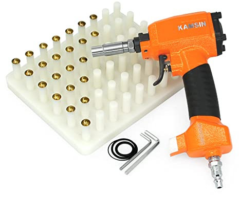 1170 Pneumatic Decorative Nailer, Air Upholstery Tacks Gun, Power Finish Nailer for Furniture Tacks, Used in Upholstering, Vintage and Antique Furniture