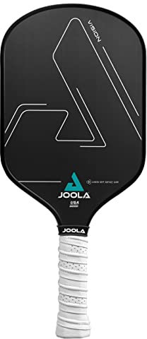 JOOLA Vision Pickleball-Paddel mit strukturierter Carbon-Grip-Oberflächentechnologie für maximale Drehung und Kontrolle-Polypropylen-Pickleball-Schläger mit Waben-Kern