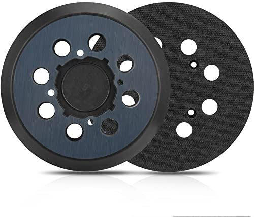 Replacement Sanding Pads for Dewalt, 2-Pack 5 inch 8 Hole Hook and Loop DWE64233 & N329079 Orbital Sander Replacement Backing Pad, Compatible with DWE6421-B2, DWE6421-B3, DWE6423/6423K, DWE6421/6421K
