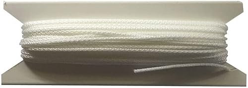 7,6 m, 2,0 mm, weiß, vertikale Jalousien-Schnur, Ersatzschnur