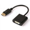 MEIRIYFA Cavo adattatore DisplayPort (DP) a DVI, convertitore da DP a DVI-D a collegamento singolo maschio a femmina compatibile con PC, laptop, desktop, monitor, HDTV, proiettore