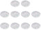 10 coppette assorbilatte per allattamento, riutilizzabili, lavabili, traspiranti, ad assorbimento rapido (fiori)