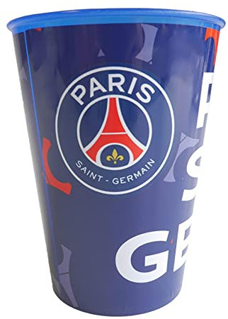 Paris Saint-Germain Verre gobelet PSG - Réutilisable - Collection Officielle