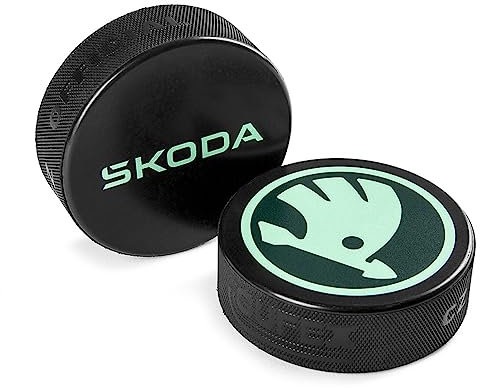 Skoda 6U0087703D Eishockey Puck Hartgummi