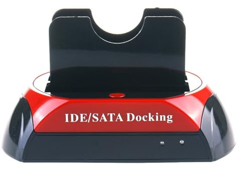 Docking station HDD USB IDE SATA tutto in 1 Adattatore eSATA a USB 2.0 per docking station per disco rigido 2.5/3.5 Custodia rigida