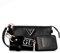 GUESS Damen Latona Triple Compartment Top Zip Mini, Crossbody, Schwarz