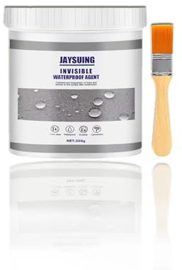 Transparenter Wasserdichter Beschichtungsmittel,300g Transparente Wasserdichte Versiegelung,Wasserdicht Dichtmasse,Jaysuing Invisible Waterproof Agent,für Badezimmer, Toilette, Fliesen, Wände, Dach