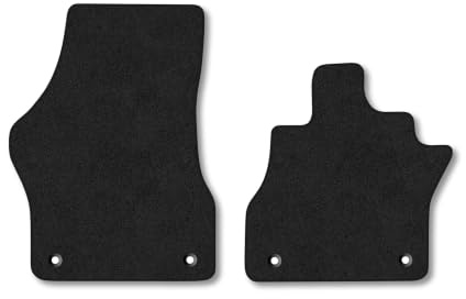 Carpet Floor Mats for the VW ID Buzz MPV (2022+) - Custom Van Accessory Tailored fit, Granulated Anti-Slip Layer & Black Binding