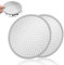 2 Pcs Filtro Pelos Desague Ducha, 12 cm Filtro Desague Recoge Pelos Ducha Tapa Desague Ducha Filtro Ducha Pelos Atrapa Pelos Redondo Rejilla Desague de Acero Inoxidable para Baño Ducha