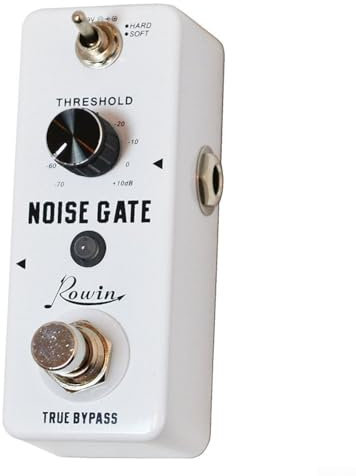 Zoegneer Rowin LEF 319 Guitar Noise Gate Pedal Noise Killer für E-Gitarre, 2 Modi