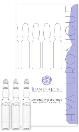 JEAN D'ARCEL AMPOULE HYALURONIQUE - Ampullen Set für Feuchtigkeit & Straffung - Mit Hyalufix - Hyaluronique Ampoule - 5 x 2 ml