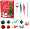 Katzen-Adventskalender 2024, Weihnachts-Countdown-Kalender, Weihnachts-Katzenspielzeug, Tier-Adventskalender 2024, Weihnachts-Countdown-Kalender für Kinder mit aufregenden Überraschungen zum Thema