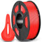 ANYCUBIC ASA Filament 1.75mm, 3D Drucker Filament geeignet für den Druck von funktionellen Teilen im Außenbereich, Wetter- und Hitzebeständig, 1KG Rot